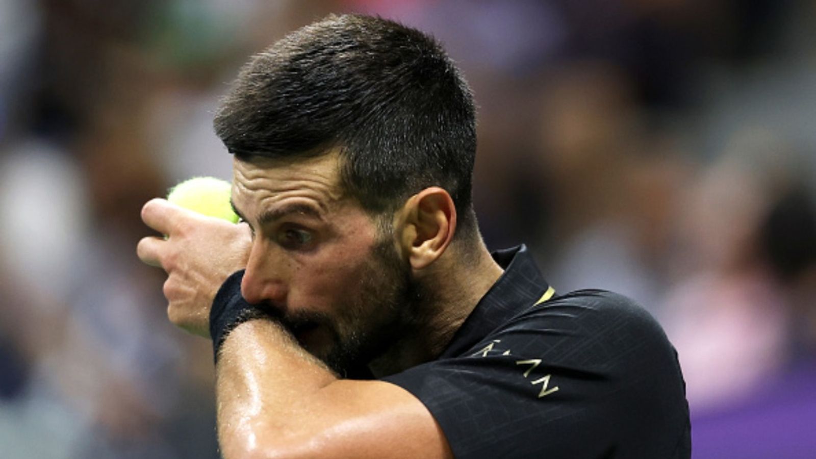 Severe concerns rise for Novak Djokovic as he brushes past Learner Tien in US Open opener to kickstart title pursuit Novak Djokovic in the frame (Image via Getty)