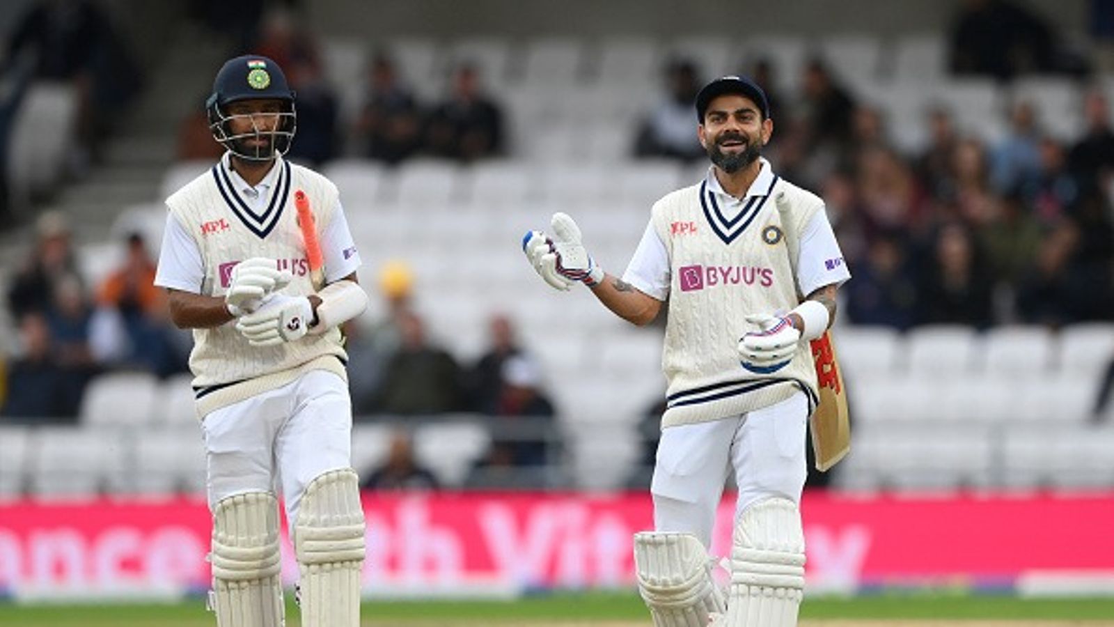 'Cheteshwar was instrumental in helping Virat Kohli also make a lot of his runs': Ravichandran Ashwin's huge claim after Pujara's retirement India batsmen Virat Kohli (r) and Cheteshwar Pujara leave the field after day three of the Third Test Match between England and India at Emerald Headingley Stadium