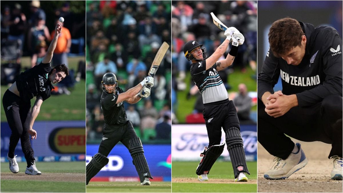 Big News: LSG pacer, GT all-rounder and star opener ruled out of Australia T20I series, New Zealand captain doubtful too New Zealand's Will O'Rourke, Glenn Phillips, Finn Allen and Mitchell Santner in action.