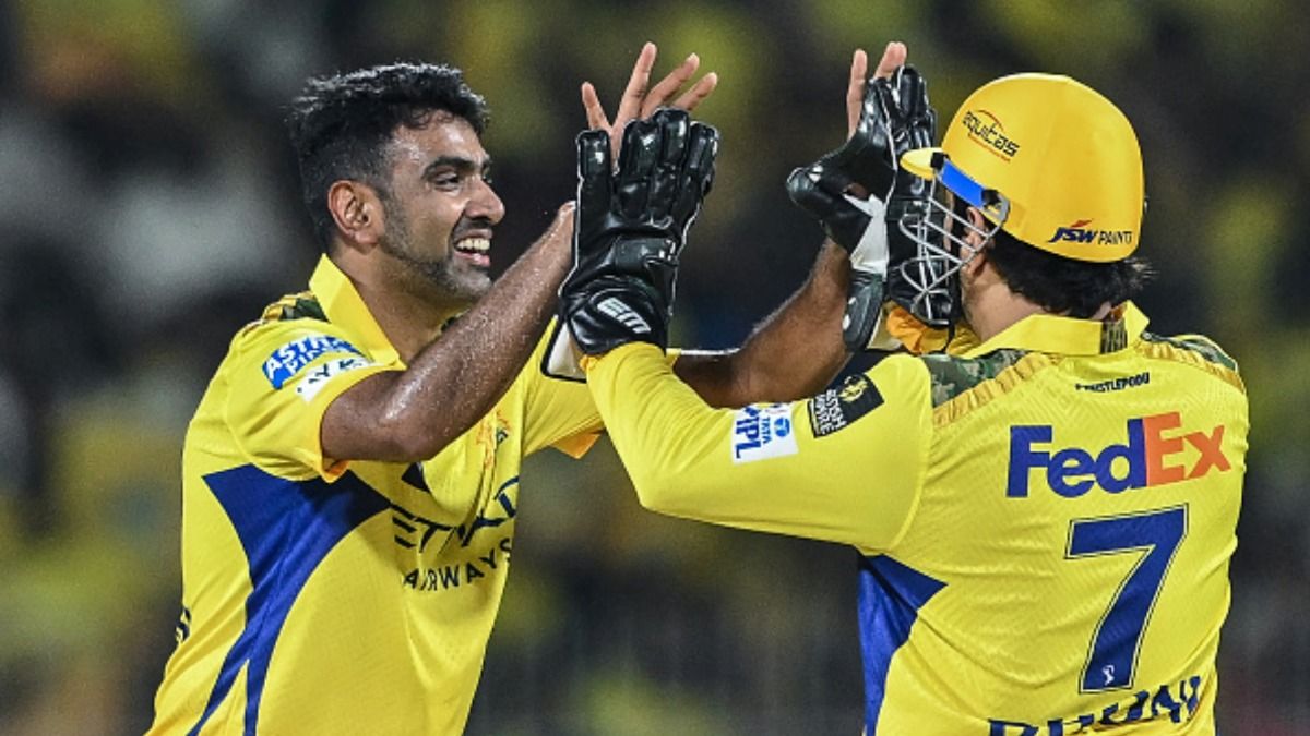 R Ashwin announces retirement from IPL, says ‘my time as an explorer of the game around various leagues begins today’ Chennai Super Kings' Ravichandran Ashwin (L) celebrates with his teammate MS Dhoni after taking the wicket of Mumbai Indians' Will Jacks during the Indian Premier League (IPL) 2025 at the MA Chidambaram Stadium in Chennai on March 23, 2025.