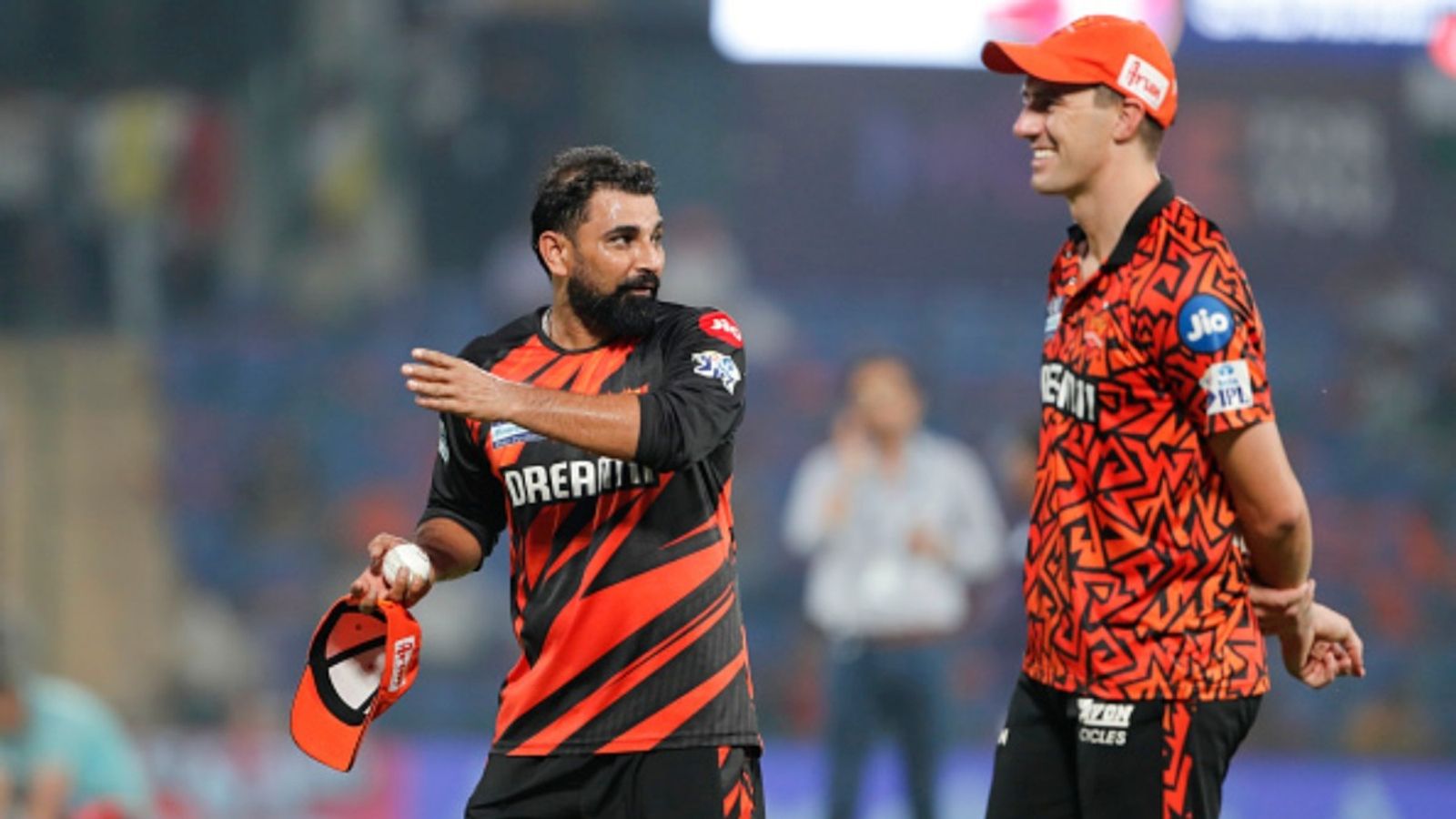 Will Mohammed Shami leave Sunrisers Hyderabad? Star pacer says 'I'm ready to play for...' Sunrisers Hyderabad's Mohammad Shami and Pat Cummins during the 2025 IPL match against Kolkata Knight Riders at Arun Jaitley Stadium on May 25, 2025, in Delhi, India.