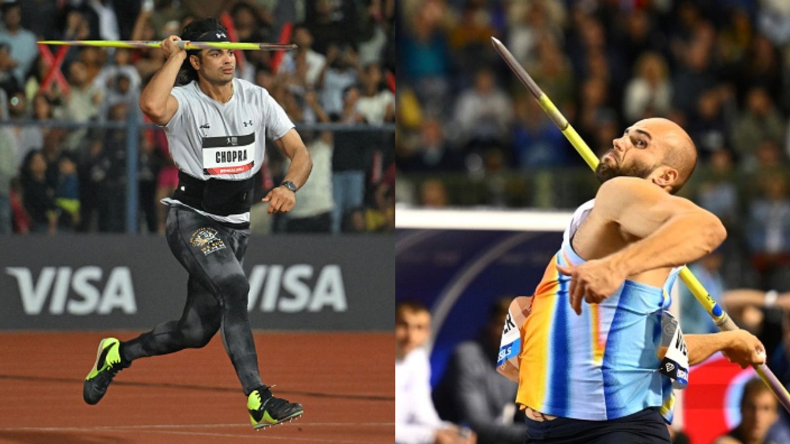 Diamond League final 2025: Neeraj Chopra finishes runner-up for 3rd season in a row, Julian Weber takes the crown with gigantic 91.51m throw India's Neeraj Chopra (L) and Germany's Julian Weber in frame