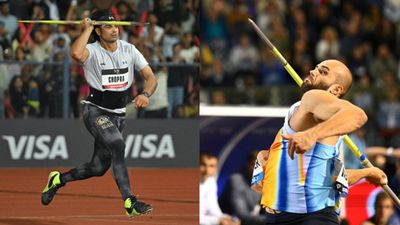 Diamond League final 2025: Neeraj Chopra finishes runner-up for 3rd season in a row, Julian Weber takes the crown with gigantic 91.51m throw India's Neeraj Chopra (L) and Germany's Julian Weber in frame