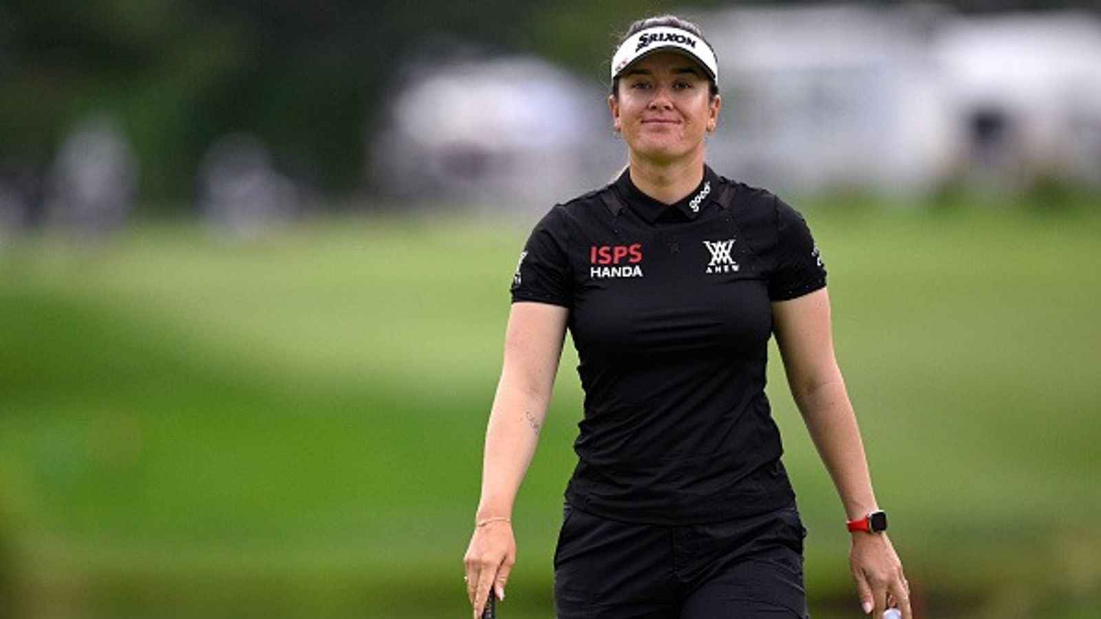 Hannah Green explains why she and Atthaya Thitikul ran the 18th hole at FM Championship Hannah Green in the frame.