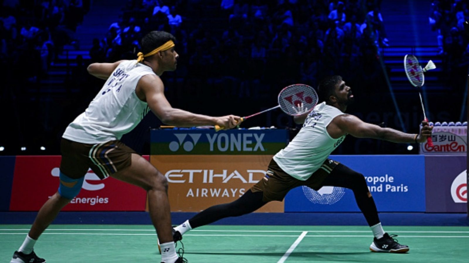Satwiksairaj Rankireddy-Chirag Shetty lose to Chinese pair in 67-minute semifinal, settle for bronze at BWF World Championships Satwiksairaj Rankireddy and Chirag Shetty of India compete in the Men's Doubles Semifinal match against Chen Boyang and Liu Yi of China on day 6 of the BWF World Championships 2025 on August 30, 2025 in Paris, France.