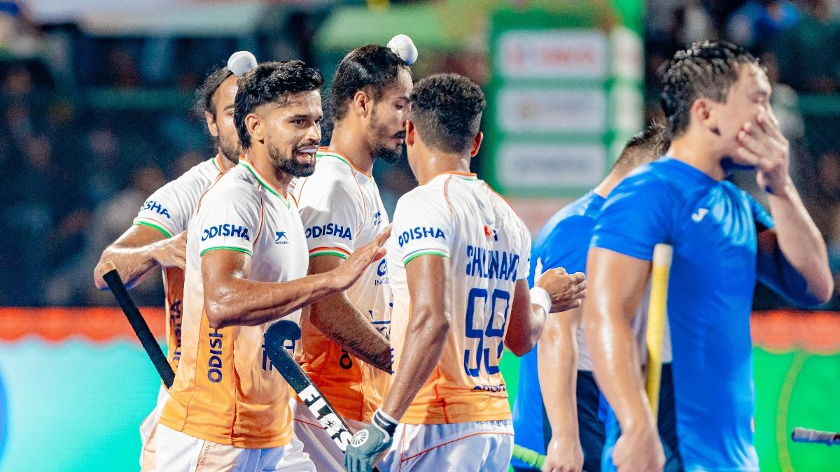 Hockey Asia Cup 2025: Abhishek and Sukhjeet Singh score hat-tricks as India complete group stage with 15-0 rout of Kazakhstan Hockey Asia Cup 2025: Abhishek and Sukhjeet Singh score hat-tricks as India complete group stage with 15-0 rout of Kazakhstan