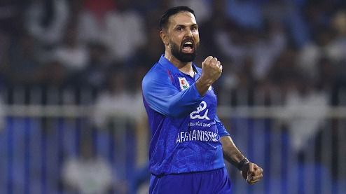40-yr-old Mohammad Nabi becomes only second cricketer in the world to taste this mighty T20I glory after Afghanistan's win over Pakistan 40-yr-old Mohammad Nabi becomes only second cricketer in the world to taste this mighty T20I glory after Afghanistan's win over Pakistan
