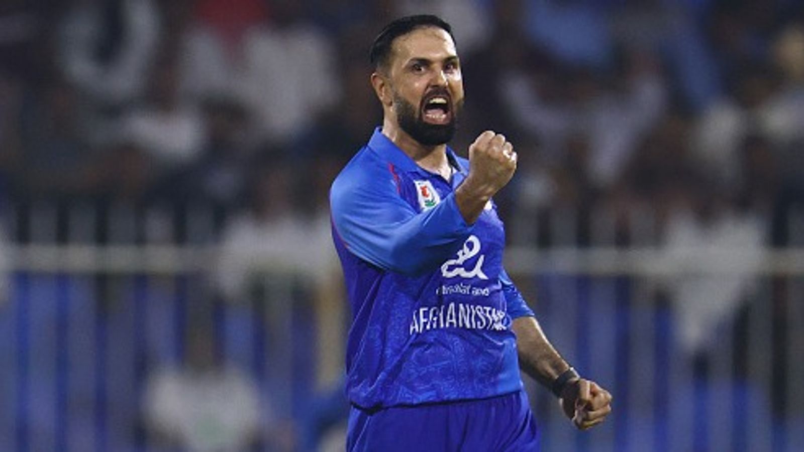 40-yr-old Mohammad Nabi becomes only second cricketer in the world to taste this mighty T20I glory after Afghanistan's win over Pakistan Afghanistan's Mohammad Nabi in this frame