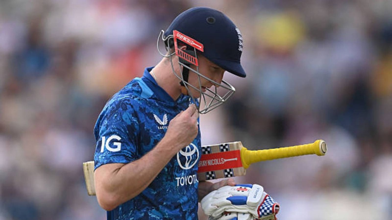 'Mindset is not in the right place...': South Africa great lashes out at England batters after disastrous display in 1st ODI Harry Brook in this frame