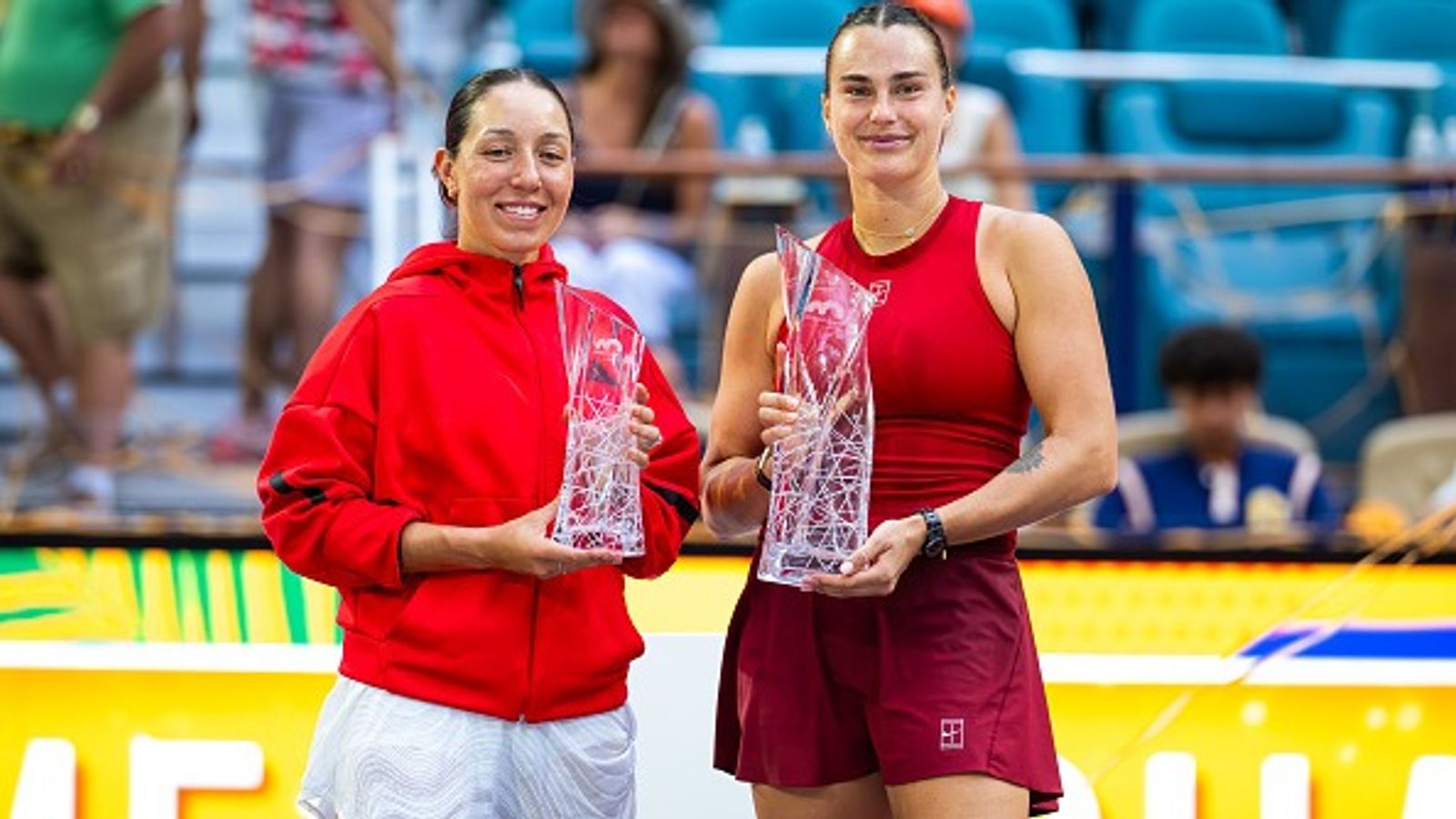 When and where to watch Aryna Sabalenka vs Jessica Pegula US Open 2025 SF: TV, online streaming, match time Jessica Pegula and Aryna Sabalenka in the frame.