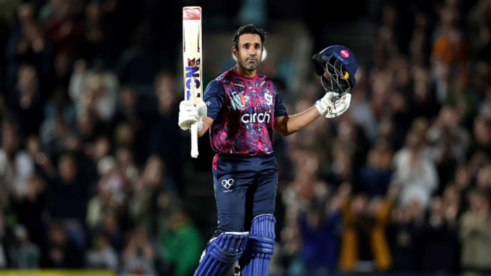 England’s 2010 World Cup-winner smashes unbeaten 46-ball 105 in T20 Blast quarterfinal, 40-year-old says ‘when I feel a bit dead, that's...’ Ravi Bopara of Northamptonshire Steelbacks celebrates reaching his century during the T20 Blast Men's Quarter-Final match against Surrey at The Oval on September 03, 2025 in London, England.