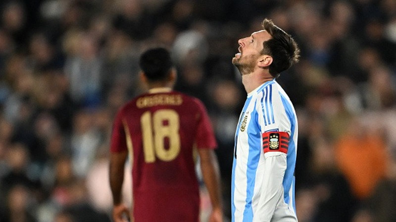 'Most logical thing is I won't make it...': Lionel Messi's massive take on playing in 2026 FIFA World Cup Argentina's forward #10 Lionel Messi reacts during the 2026 FIFA World Cup South American qualifiers football match between Argentina and Venezuela at the Mas Monumental stadium in Buenos Aires on September 4, 2025.