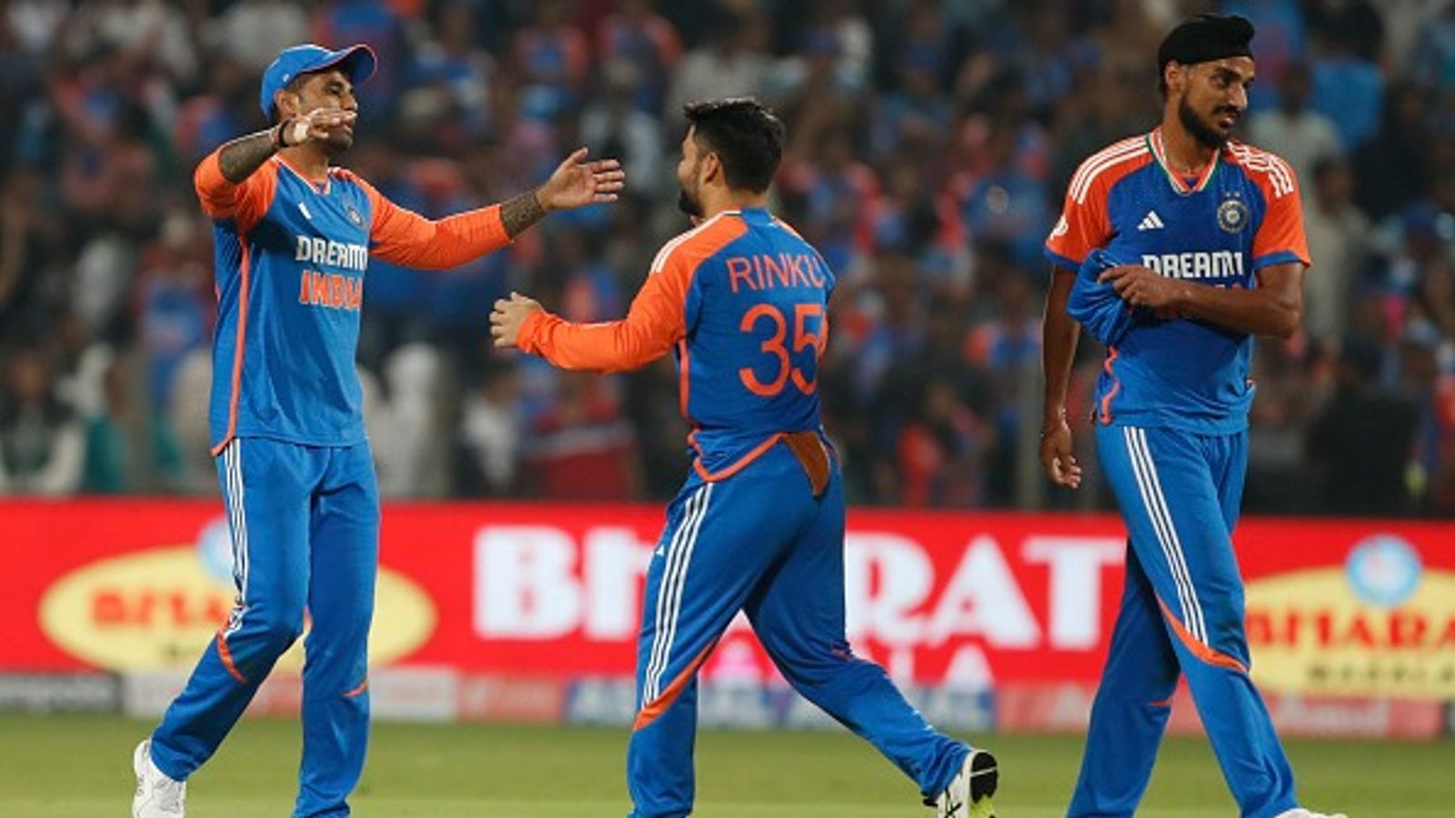 'India can have good balance if...': Ajinkya Rahane offers key advice to Suryakumar Yadav's brigade for Asia Cup 2025 India's Suryakumar Yadav (L), Rinku Singh and Arshdeep Singh (R) in this frame