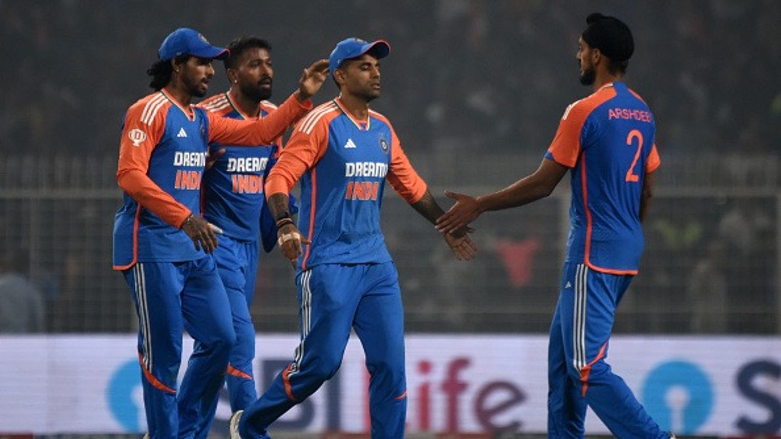 'You don’t want to depend on Bumrah every time...': Not Harshit Rana, India's BGT-winning captain, reckons that this speedster 'can bluff the batsman' in Asia Cup 2025 India captain Suryakumar Yadav is with Arshdeep Singh and others during the T20 International match between India and England