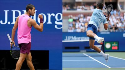 Carlos Alcaraz crushes Novak Djokovic in straight sets to reach US Open final without dropping a set, will face Jannik Sinner in final Carlos Alcaraz and Novak Djokovic
