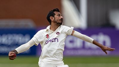 Yuzvendra Chahal cuts short County stint midway, flies back to India due to this reason India's ace spinner Yuzvendra Chahal in this frame