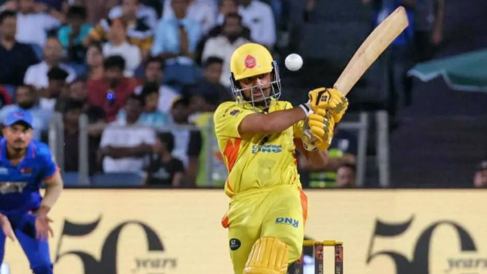 Maharashtra wicketkeeper-batter becomes 1st serious injury replacement substitute in Indian domestic cricket Saurabh Nawale plays a shot.