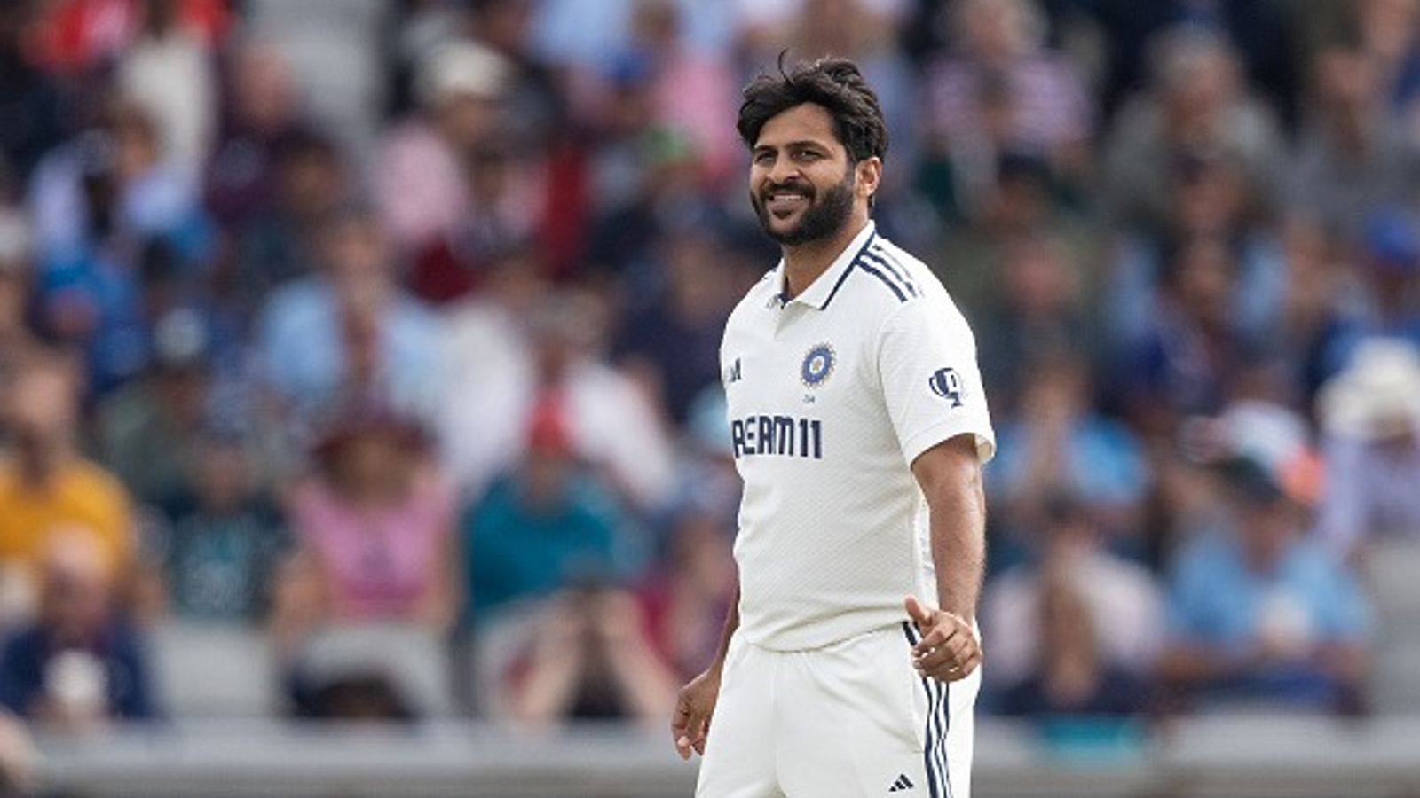 'If we pushed ourselves, we could have literally won the series...': Shardul Thakur breaks silence on Shubman Gill-led India's performance in England Test series Shardul Thakur of India looks on during day two of the 4th Rothesay Test Match between England and India at Emirates Old Trafford on July 24, 2025 in Manchester, England.