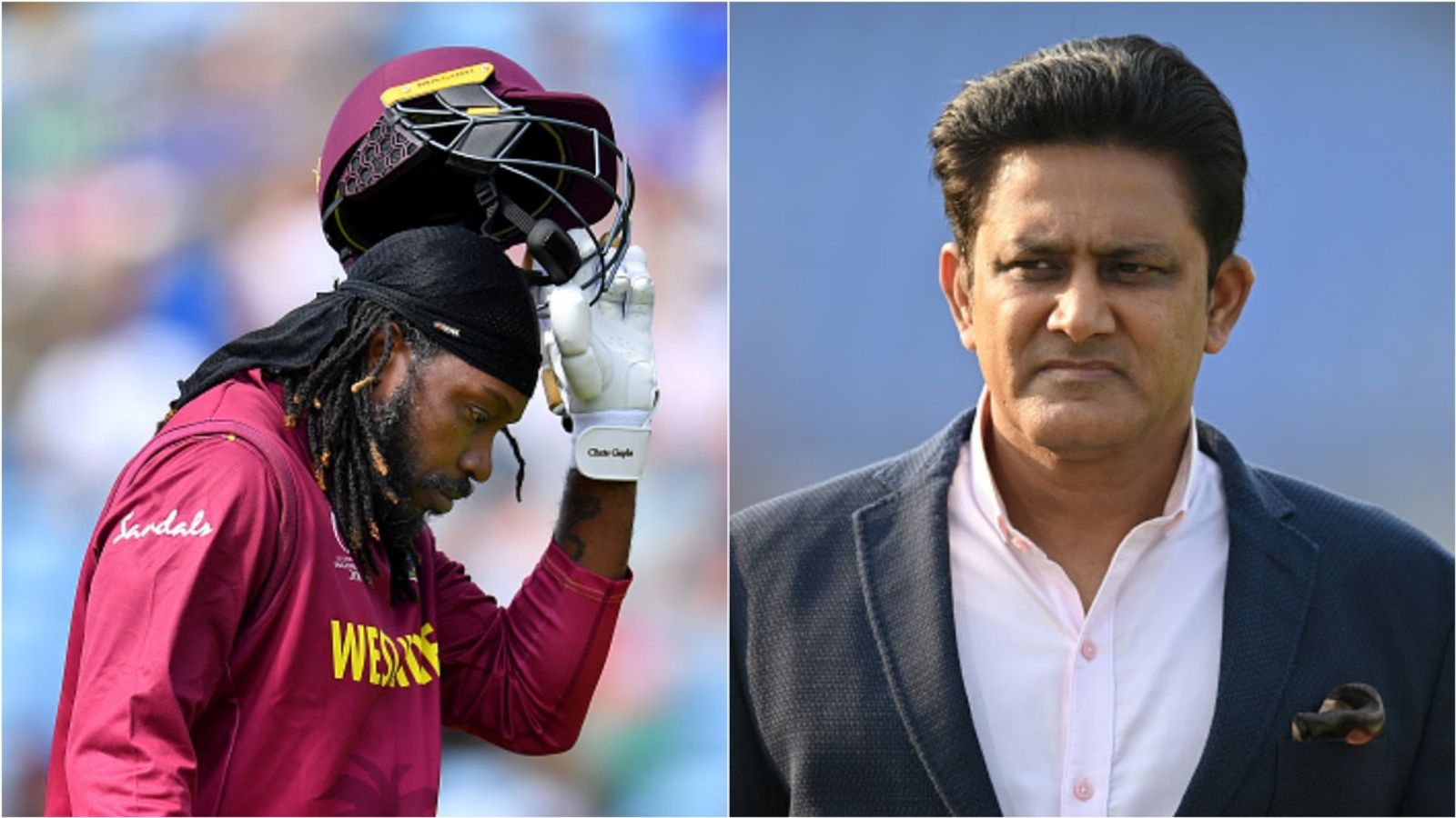 'I cried and I was disappointed with Anil...': Chris Gayle reveals he was depressed as Punjab Kings disrespected him, leading to early IPL retirement Former West Indies opener Chris Gayle; Former India captain Anil Kumble.