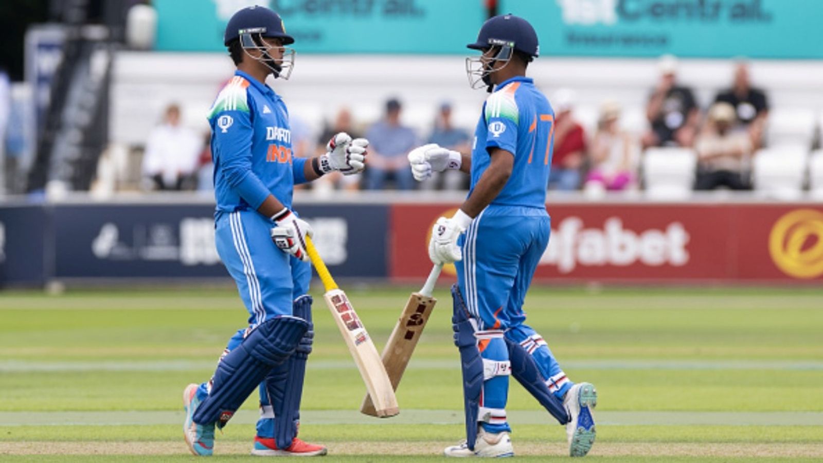Former Karnataka batter with 7,650 runs named head coach of Ayush Mhatre-led India Under-19 for Australia tour Vaibhav Suryavanshi of India U19 (l) touches gloves with Ayush Mhatre during the England U19 and India U19 Youth One Day Match on June 27, 2025 in Hove, England.