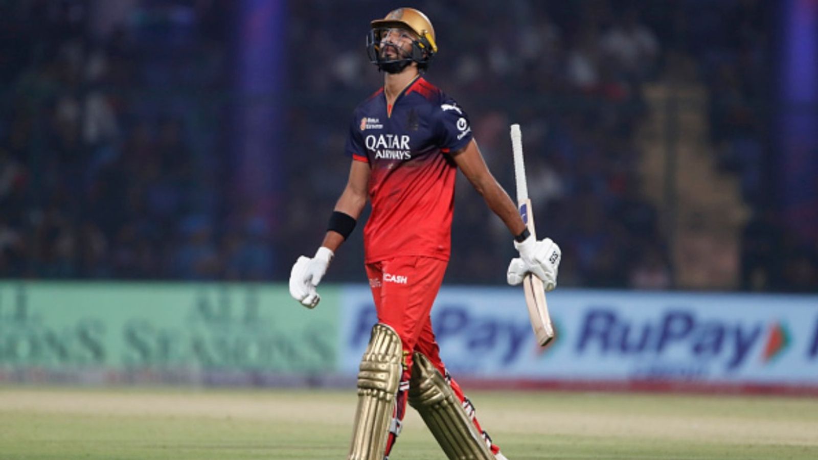 'Watching IPL from home was a bit challenging': RCB's Devdutt Padikkal opens up on injury layoff, wants Test spot back via India A series Devdutt Padikkal of Royal Challengers Bengaluru leaves the field after being dismissed during the 2025 IPL match against Delhi Capitals on April 27, 2025, in Delhi, India.