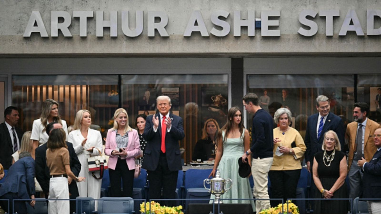 US Open faces refund calls after fans blocked from Arthur Ashe due to Donald Trump Donald Trump at US Open 2025 (Image via Getty)