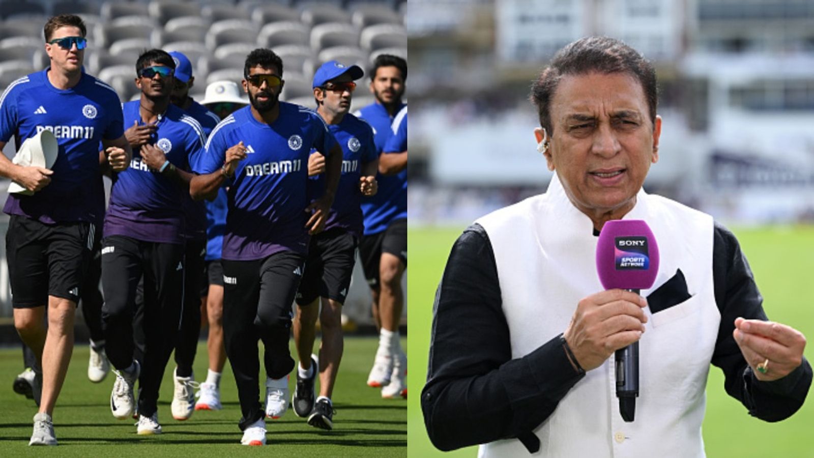 'Having one standard for everybody in the squad is well-nigh impossible...': Sunil Gavaskar's stern warning for BCCI's newly introduced Bronco Test In Picture: Sunil Gavaskar and Team India training