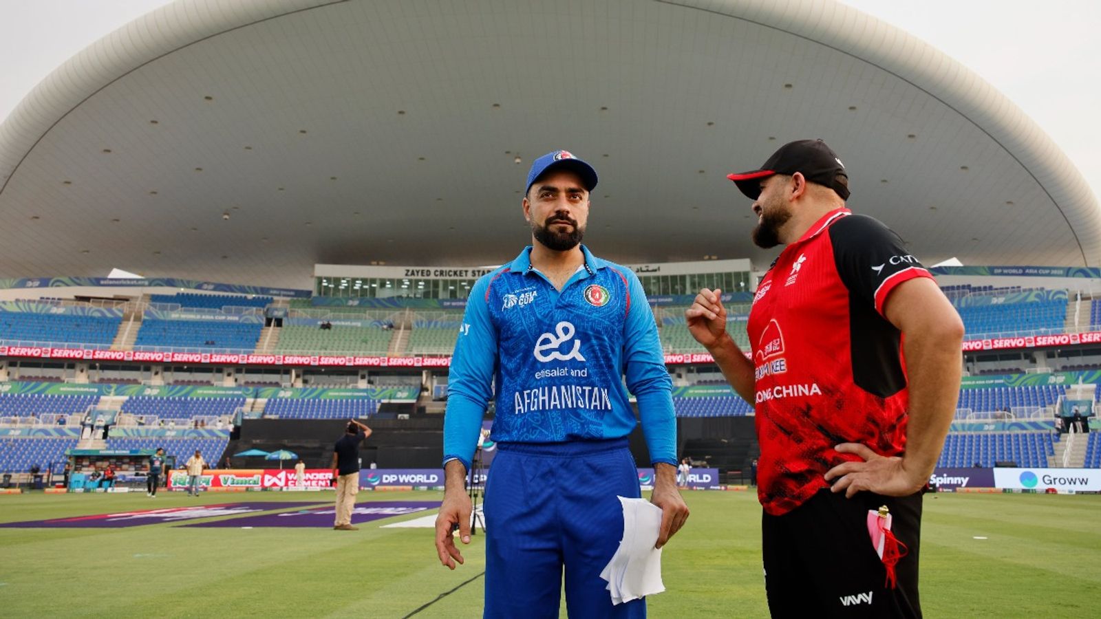 AFG vs HK: Afghanistan opt to bat against Hong Kong in Asia Cup 2025 opener in Abu Dhabi, check playing XIs Rashid Khan and Yasim Murtaza at Asia Cup 2025 opener clash toss