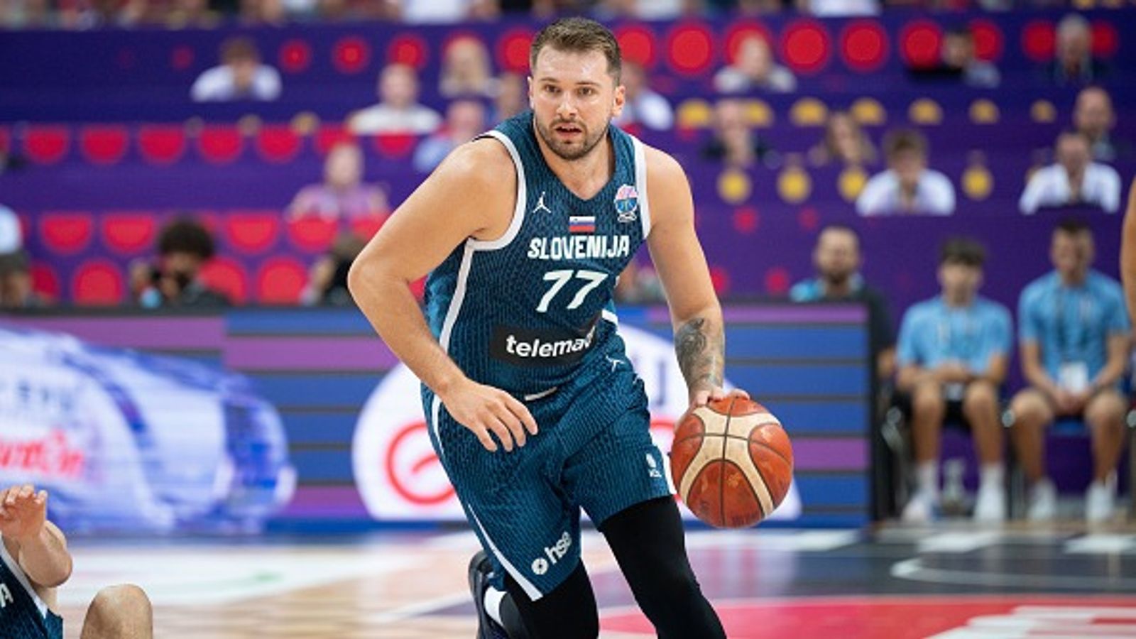 Luka Doncic injury update: Will Slovenian player face Germany in EuroBasket quarterfinal? Luka Doncic in the frame.