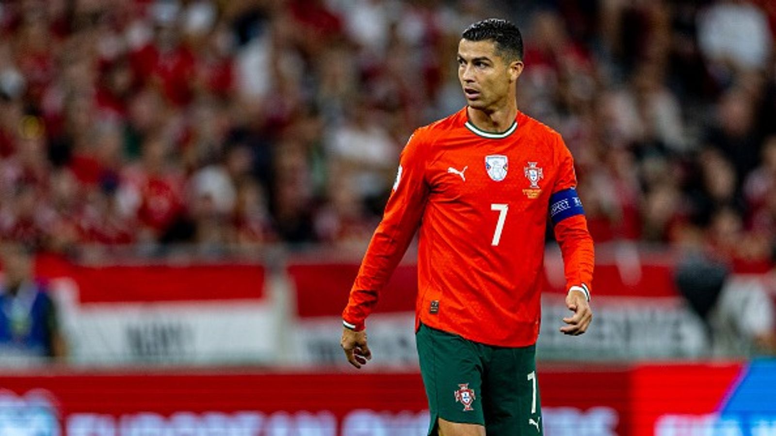 Cristiano Ronaldo hits historic mark during FIFA World Cup Qualifier victory against Hungary Cristiano Ronaldo in the frame.