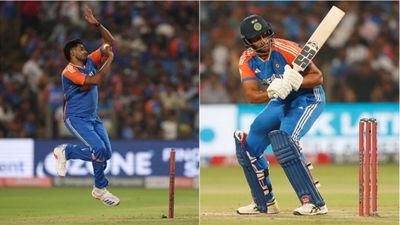 'That day I logged my fastest ball in T20 -151 kmph': Harshit Rana hilariously recalls controversial T20I debut as concussion sub for Shivam Dube Harshit Rana, Shivam Dube