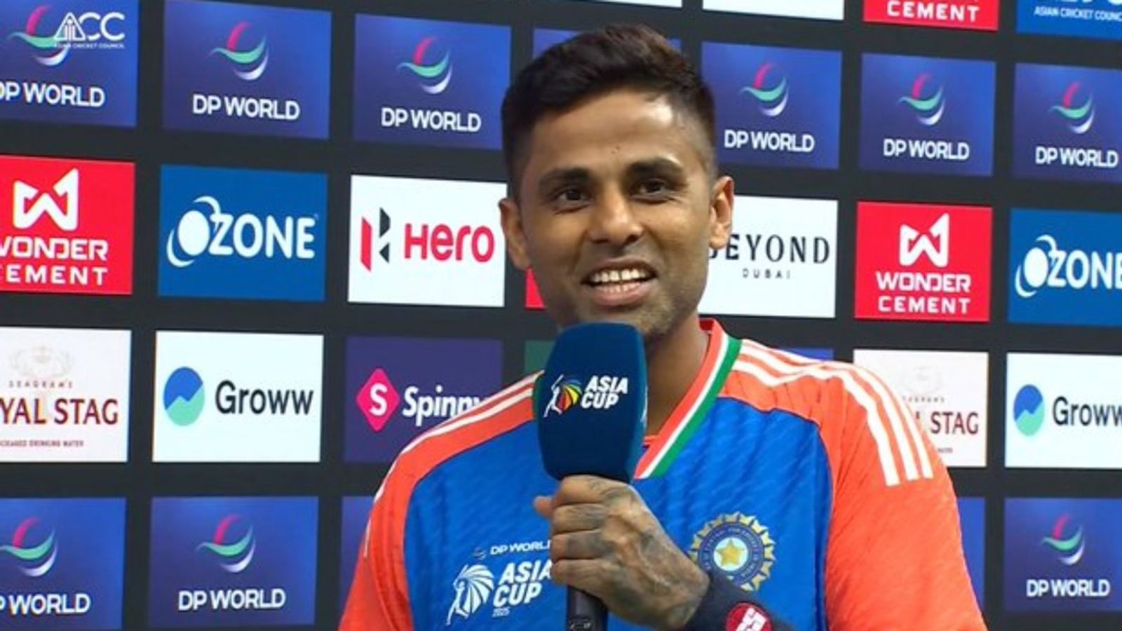IND vs UAE: 'He is currently the World number one batter for...': Not Shubman Gill or Sanju Samson, India captain Suryakumar Yadav rates this batter as world's best India's T20I captain Suryakumar Yadav speaks during post-match presentation.
