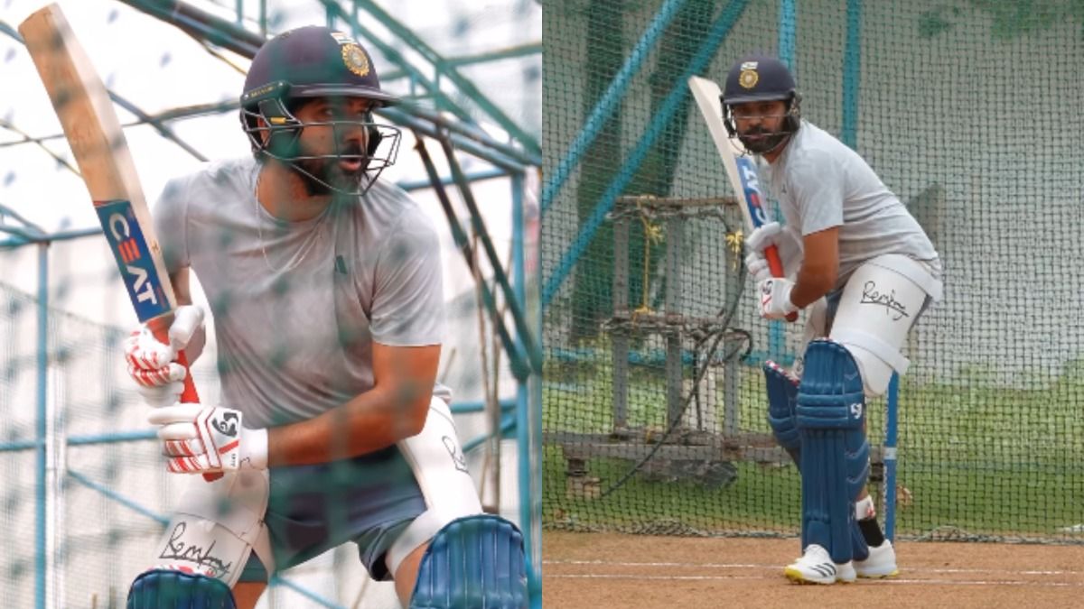'I am here again': Rohit Sharma clears his intention after hitting nets ahead of ODI series against Australia, video goes viral Rohit Sharma hit nets ahead of his ODI return
