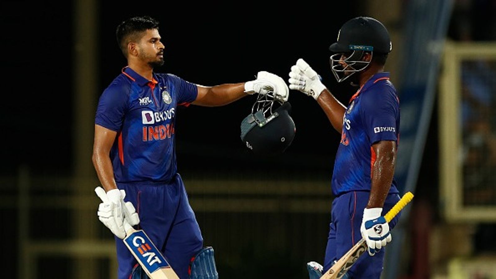 'Samson underperform for a couple of games, Shreyas Iyer might come in...': WC winner warns Sanju ahead of IND vs PAK Asia Cup 2025 clash Shreyas Iyer of India and Sanju Samson of India celebrate the victory during the 2nd One Day International match between India and South Africa at JSCA International Stadium Complex