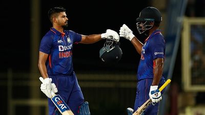 'Samson underperform for a couple of games, Shreyas Iyer might come in...': WC winner warns Sanju ahead of IND vs PAK Asia Cup 2025 clash  Shreyas Iyer of India and Sanju Samson of India celebrate the victory during the 2nd One Day International match between India and South Africa at JSCA International Stadium Complex