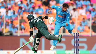 'We are not going to play Pakistan, but...': IPL chairman Arun Dhumal's raw take on India's decision to play vs Pakistan in Asia Cup after Pahalgham terror attack Mohammad Rizwan of Pakistan bats from Kuldeep Yadav of India during the ICC Men's Cricket World Cup India 2023 between India and Pakistan at Narendra Modi Stadium
