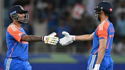 IPL Chairman Arun Dhumal assures BCCI will finalise Team India's new title sponsor before this series India's star batters Suryakumar Yadav (L) and Shubman Gill in frame