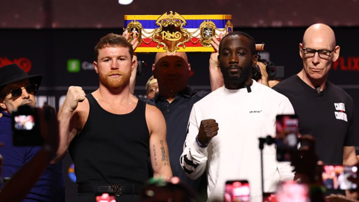 Canelo Alvarez and Terence Crawford