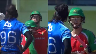 Dwaine Pretorius taunts David Wiese after hitting him for last-ball six in run chase, leads to heated exchange after CPL 2025 clash; watch video Dwaine Pretorius, David Wiese