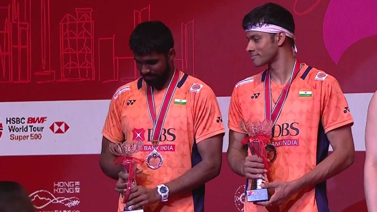 Satwiksairaj Rankireddy and Chirag Shetty in this frame