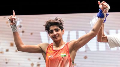 World Boxing Championships: Minakshi Hooda adds to India's gold medal tally after crushing Paris Olympics bronze medalist India's star boxer Minakshi Hooda in this frame