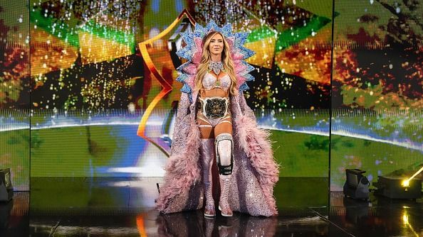 Charlotte Flair shows admiration for Bianca Belair during WWE hiatus, says 'EST for a reason' Chalotte Flair in the frame.