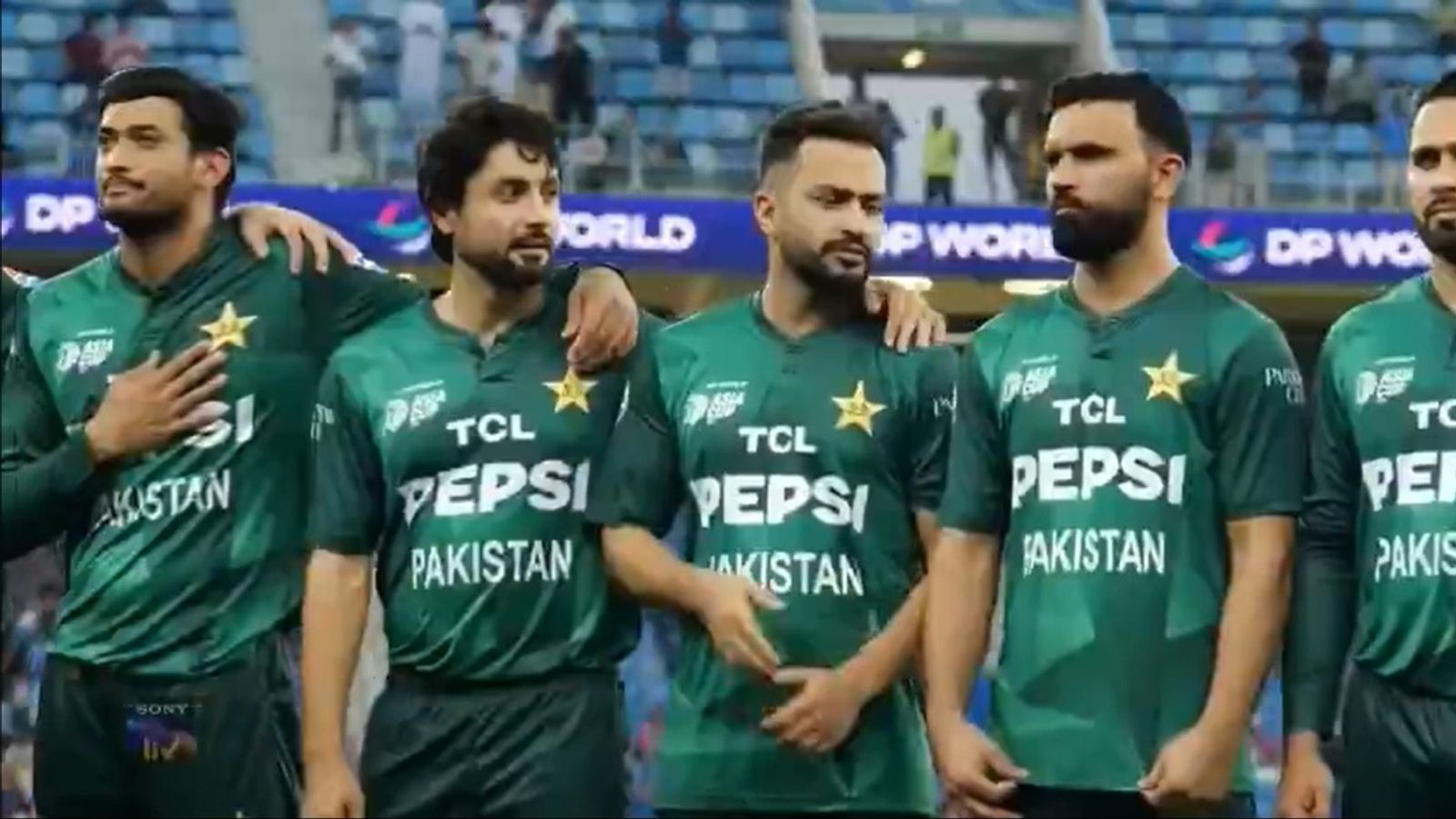 WATCH: Massive blunder during national anthems, DJ plays item song instead of Pakistan national anthem during Asia Cup 2025 clash against India Pakistan cricketers in shock after DJ played item song instead of Pakistan national anthem