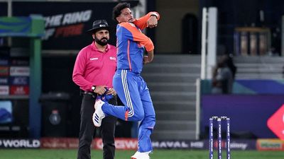 IND vs PAK: Kuldeep Yadav's spin wizardry continues, becomes first player to record this feat in Asia Cup T20 after terrific 3-fer against Pakistan India's star spinner Kuldeep Yadav in action in this frame