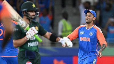 'For me, for my team, we think it's...': Suryakumar Yadav's straight-forward reaction on IND vs PAK overhyped rivalry after Men in Blue's crushing win in Asia Cup clash India's captain Suryakumar Yadav (R) celebrates after the dismissal of Pakistan's Sahibzada Farhan during their Asia Cup clash