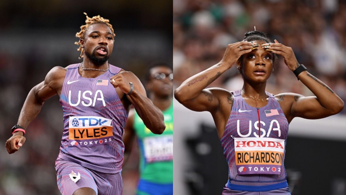 Team USA’s Olympic heroes Noah Lyles and Sha'Carri Richardson struggle at World Athletics Championships