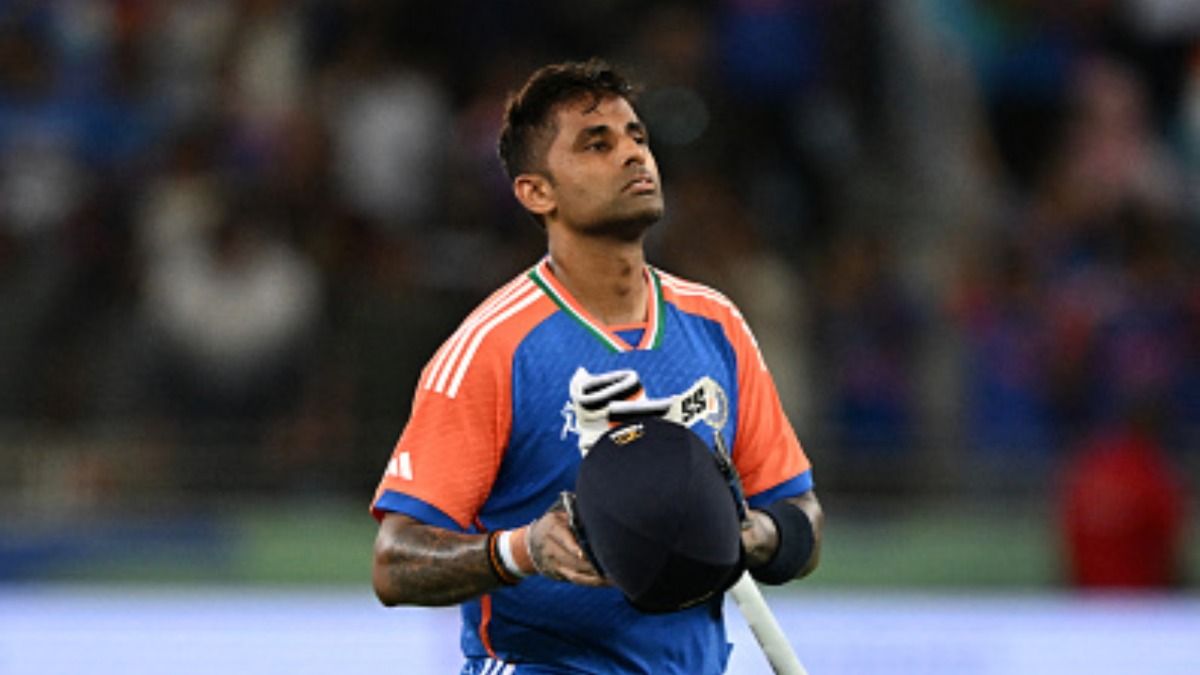 Suryakumar Yadav walks back to dressing room after India's dominating win against Pakistan