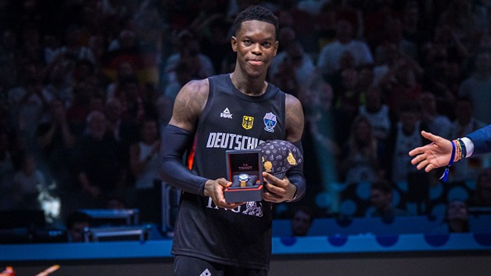 Dennis Schroder receives emotional tribute from wife Ellen after EuroBasket triumph Dennis Schroder receives emotional tribute from wife Ellen after EuroBasket triumph