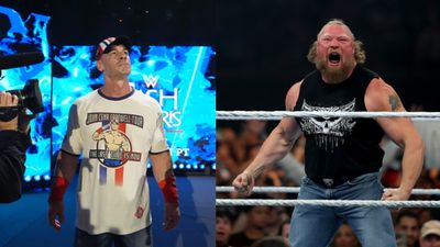 John Cena fires back at Brock Lesnar, accepts Wrestlepalooza challenge with defiant message: "I don't give a damn" John Cena fires back at Brock Lesnar, accepts Wrestlepalooza challenge with defiant message: "I don't give a damn"