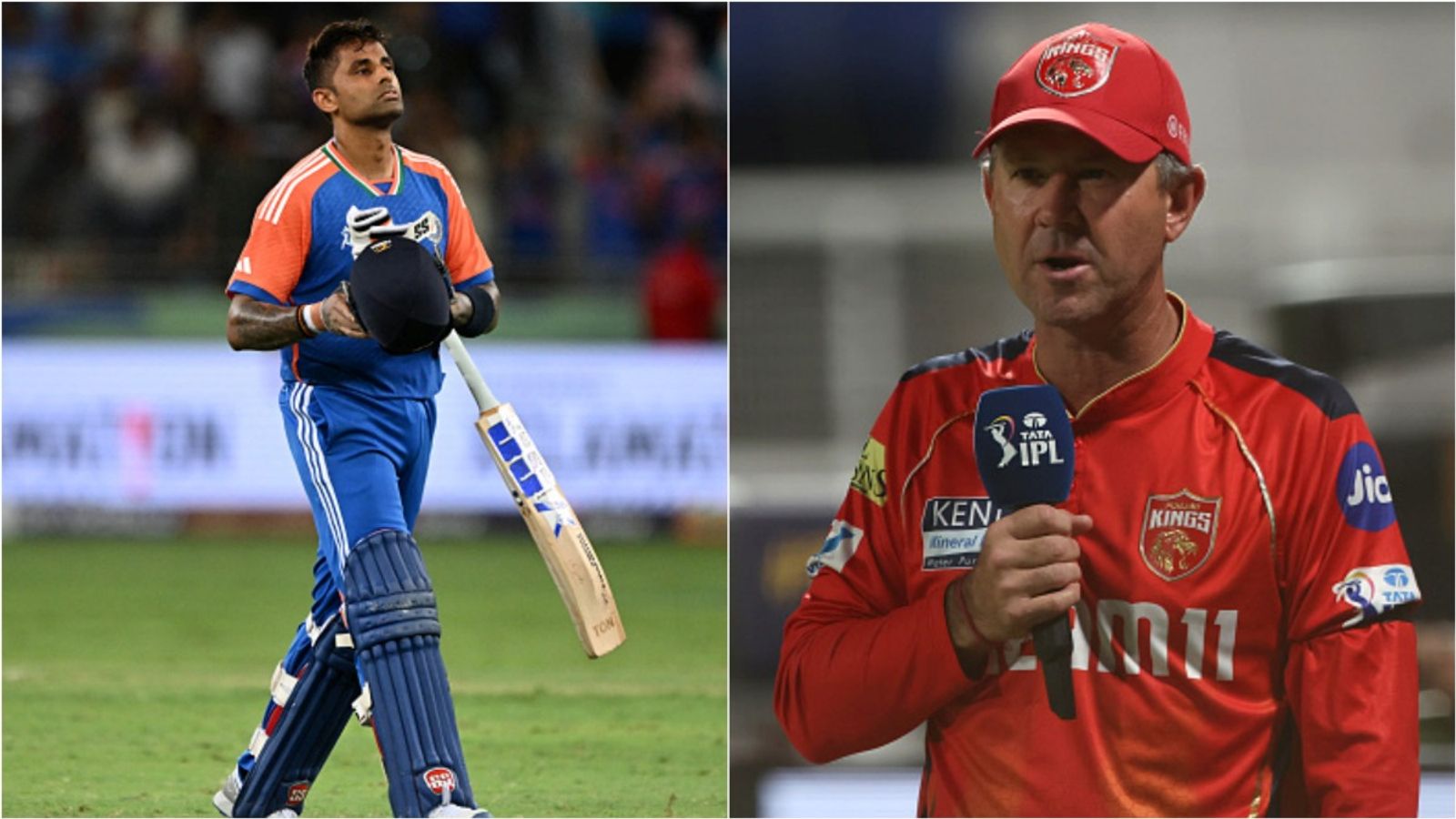 Ricky Ponting slams Pakistan media outlets for running fake quote on Asia Cup handshake controversy labelling 'India as perpetual loser' India captain Suryakumar Yadav after finishing the match with a six against Pakistan; Punjab Kings head coach Ricky Ponting.